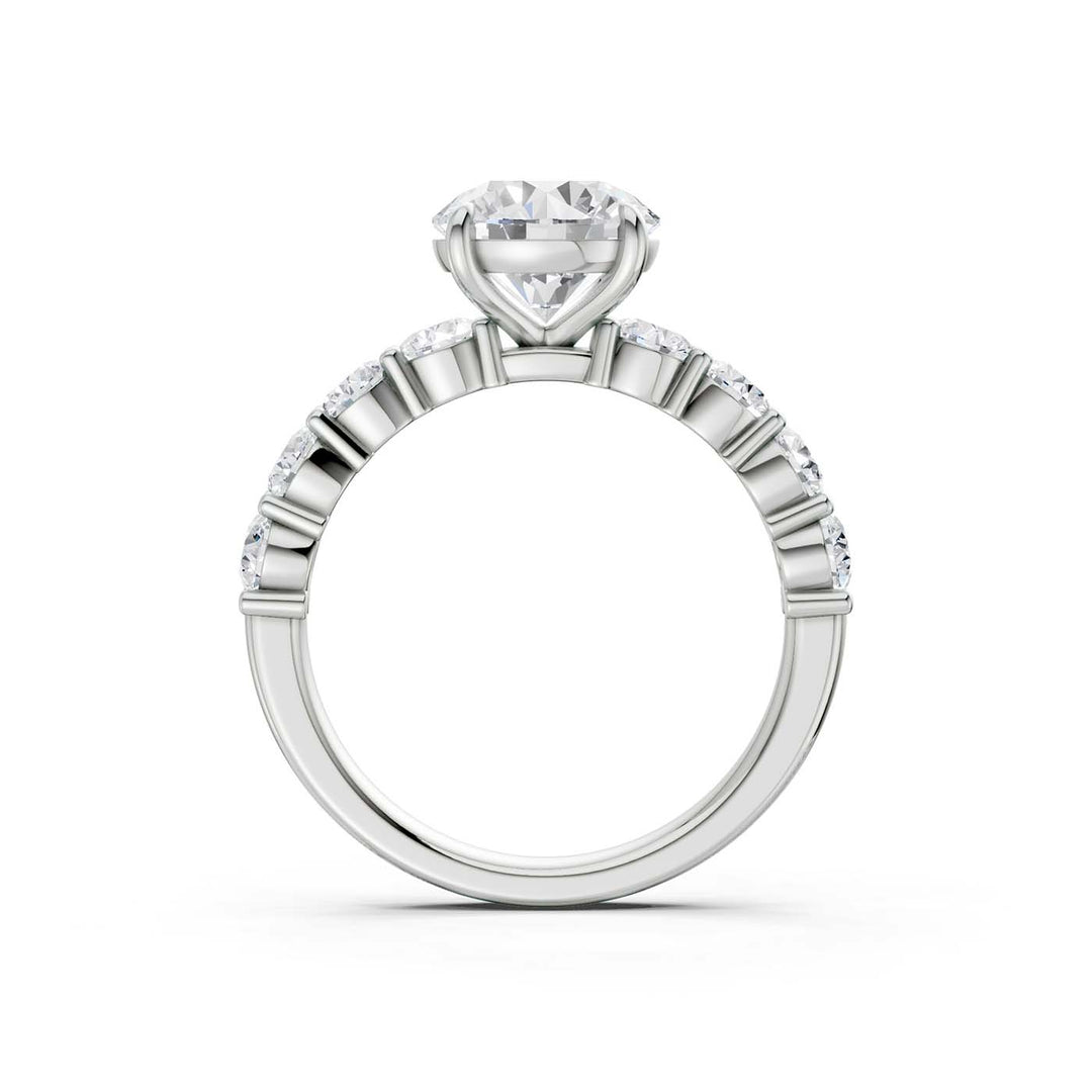 14K 3.00CT Lab Grown Diamond Engagement Ring