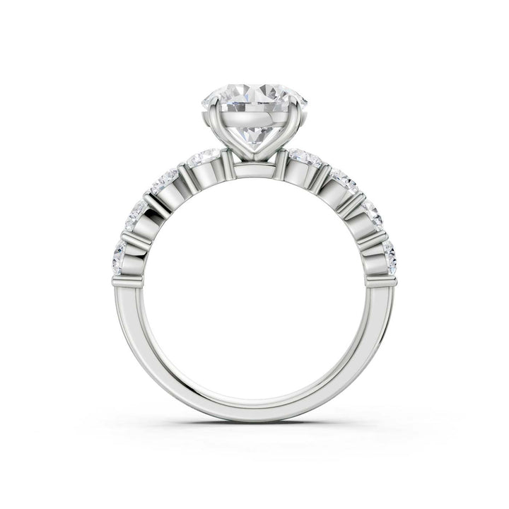 14K 3.00CT Lab Grown Diamond Engagement Ring