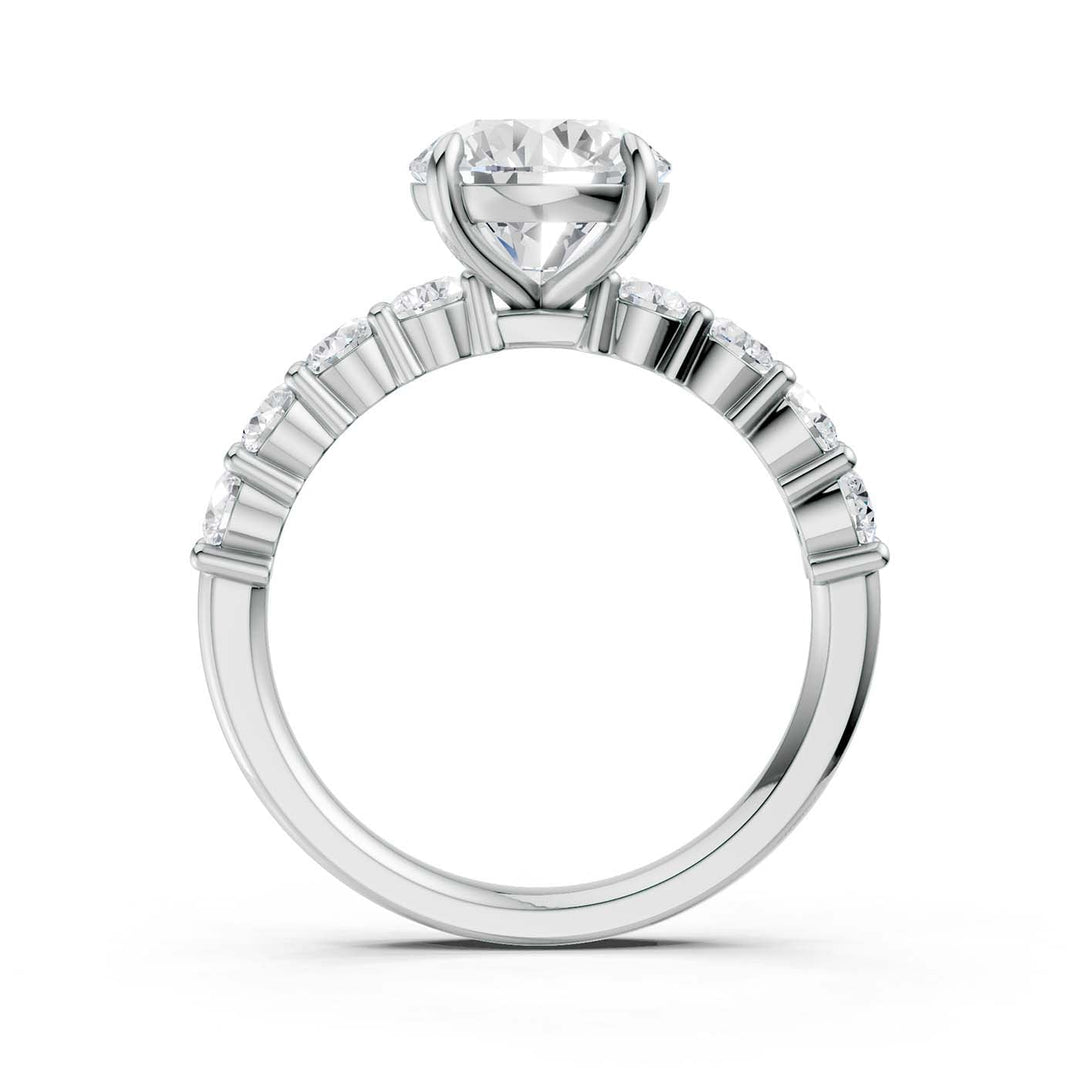 14K 2.75CT Lab Grown Diamond Engagement Ring