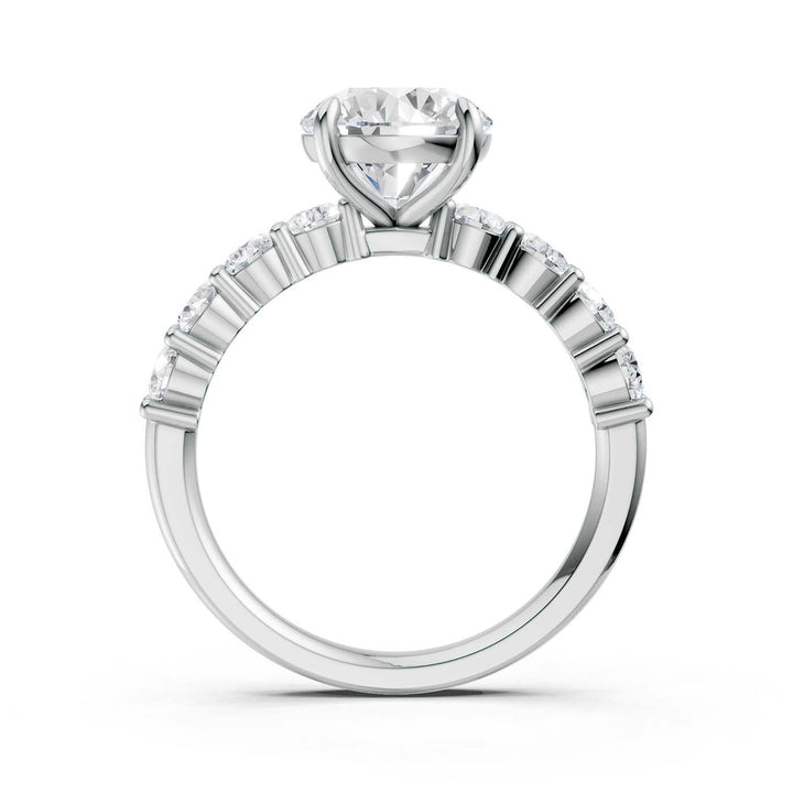 14K 2.75CT Lab Grown Diamond Engagement Ring