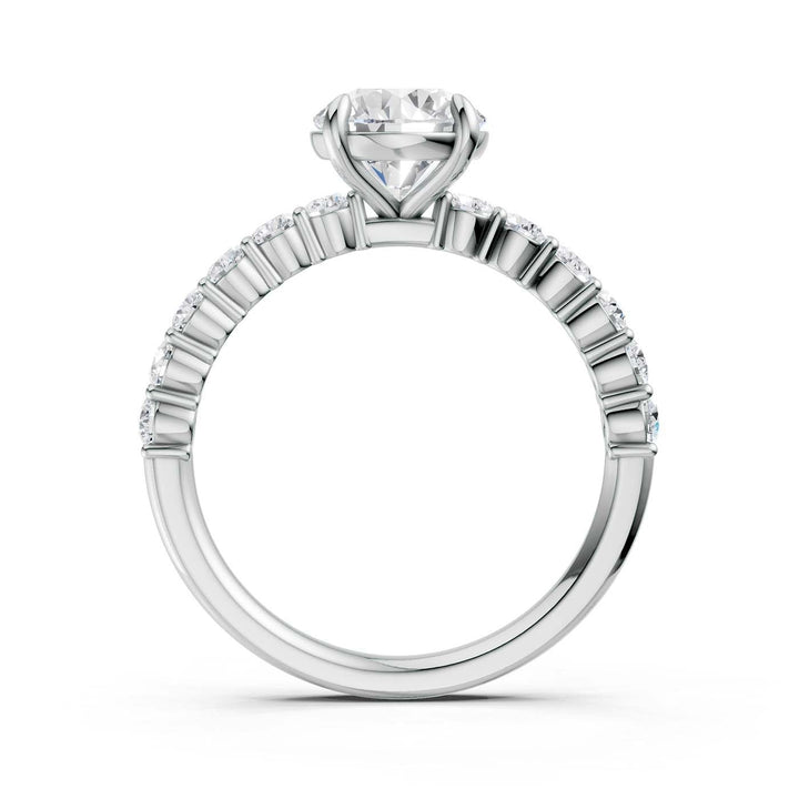 14K 2.00CT Lab Grown Diamond Engagement Ring