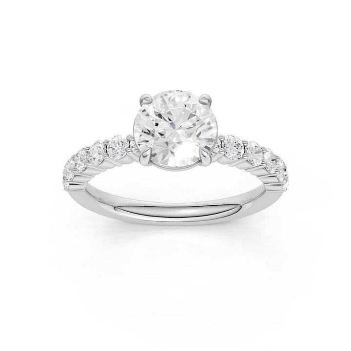 14K 2.00CT Lab Grown Diamond Engagement Ring