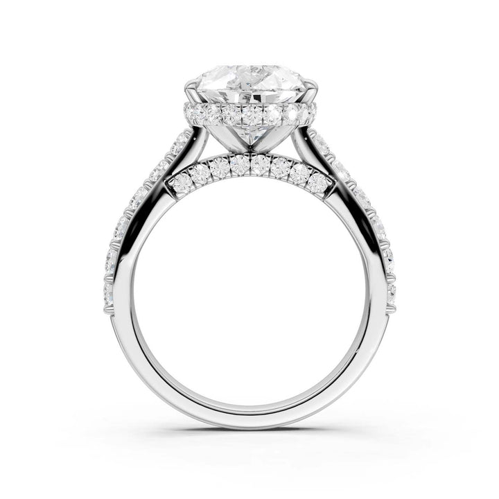 14K 1.40CT Lab Grown Diamond Engagement Ring