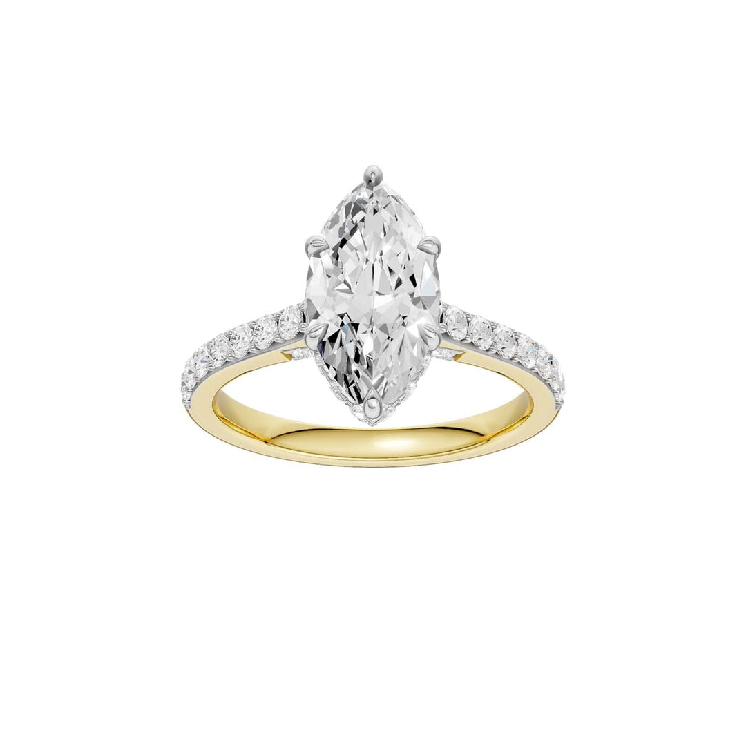 14K 2.50CT Lab Grown Diamond Engagement Ring