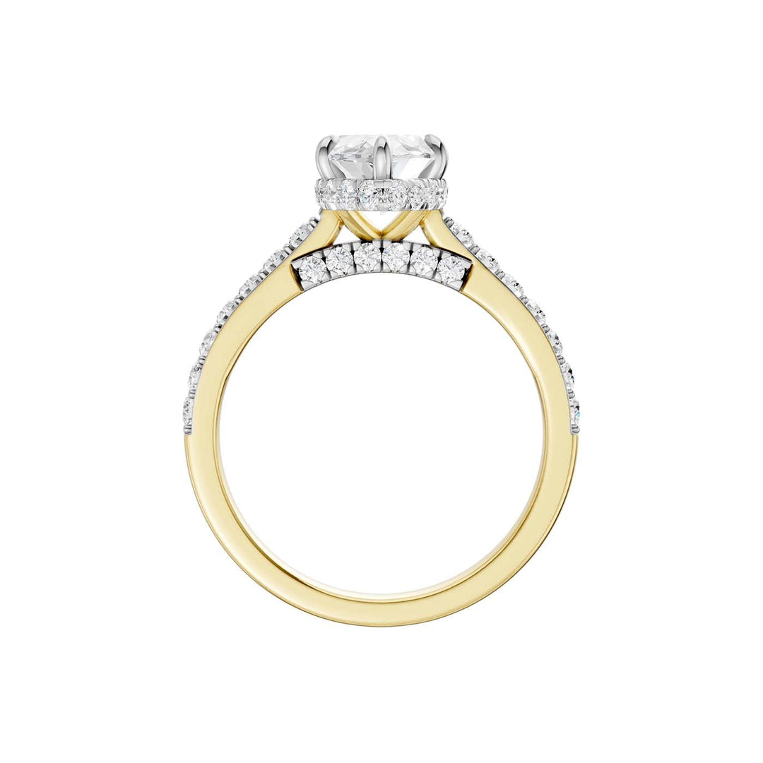 14K 2.50CT Lab Grown Diamond Engagement Ring