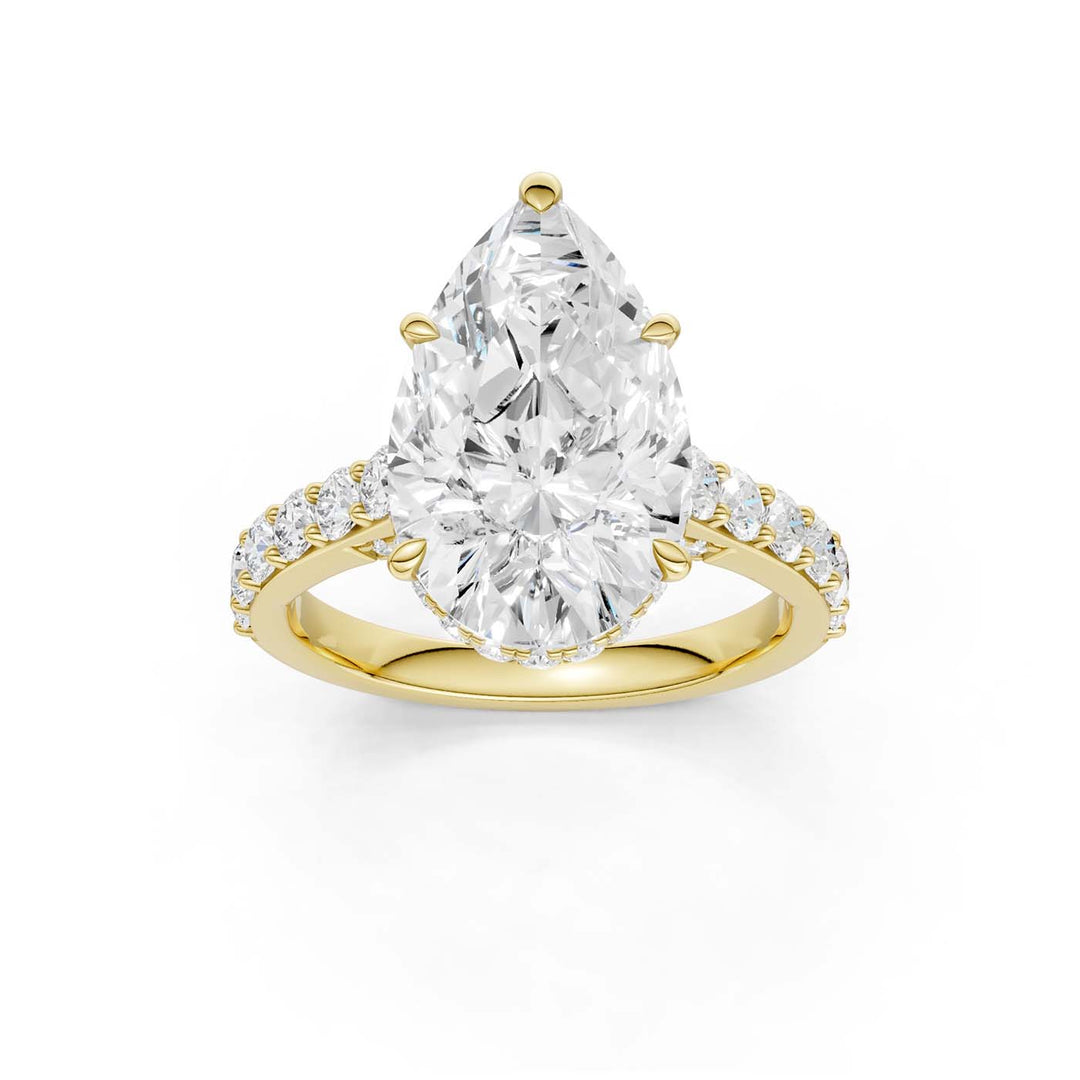 14K 6.00CT Lab Grown Diamond Engagement Ring