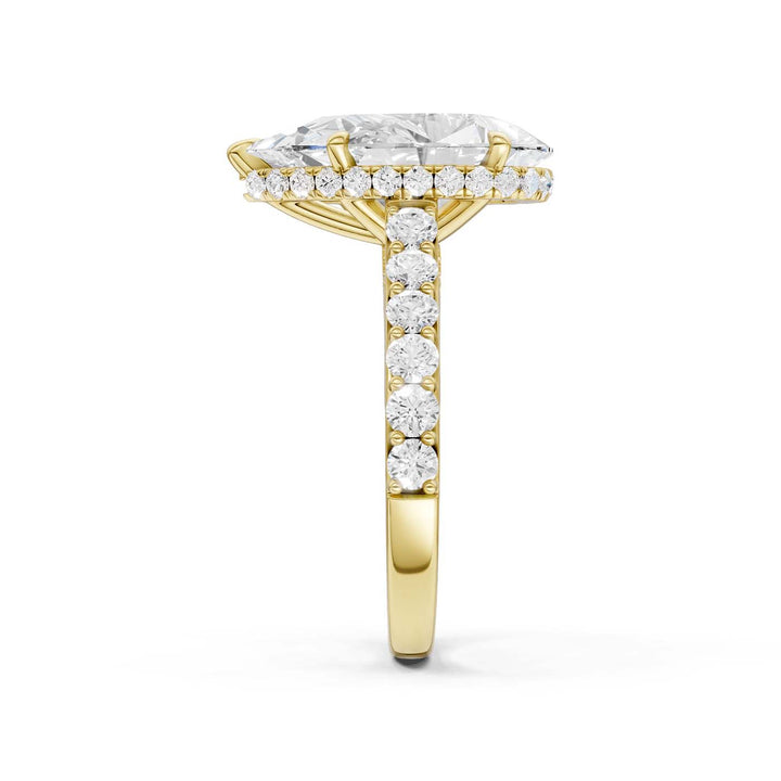 14K 6.00CT Lab Grown Diamond Engagement Ring