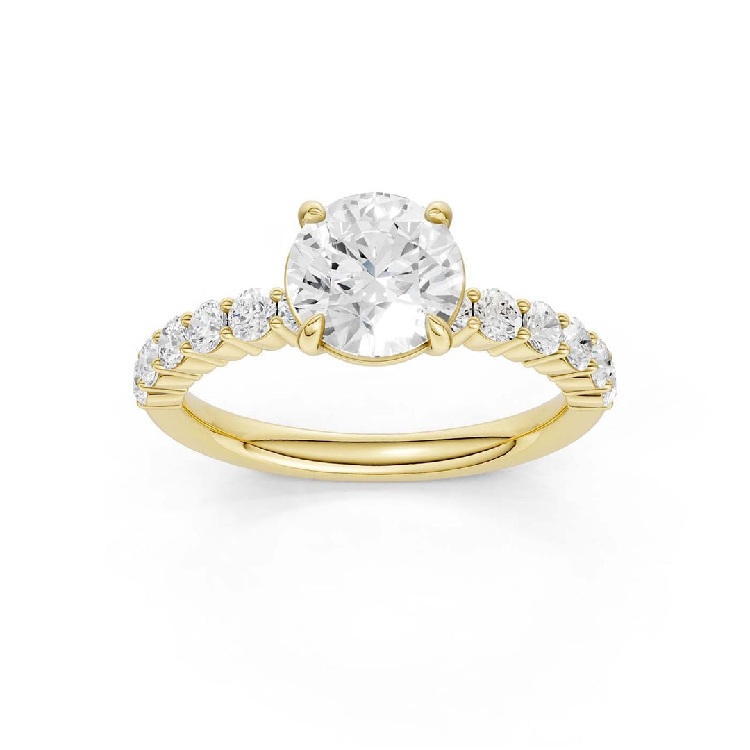 14K 2.00CT Lab Grown Diamond Engagement Ring