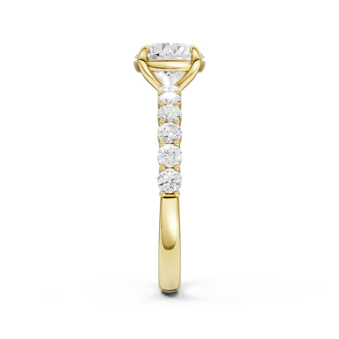 14K 2.00CT Lab Grown Diamond Engagement Ring