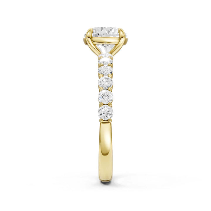 14K 2.00CT Lab Grown Diamond Engagement Ring