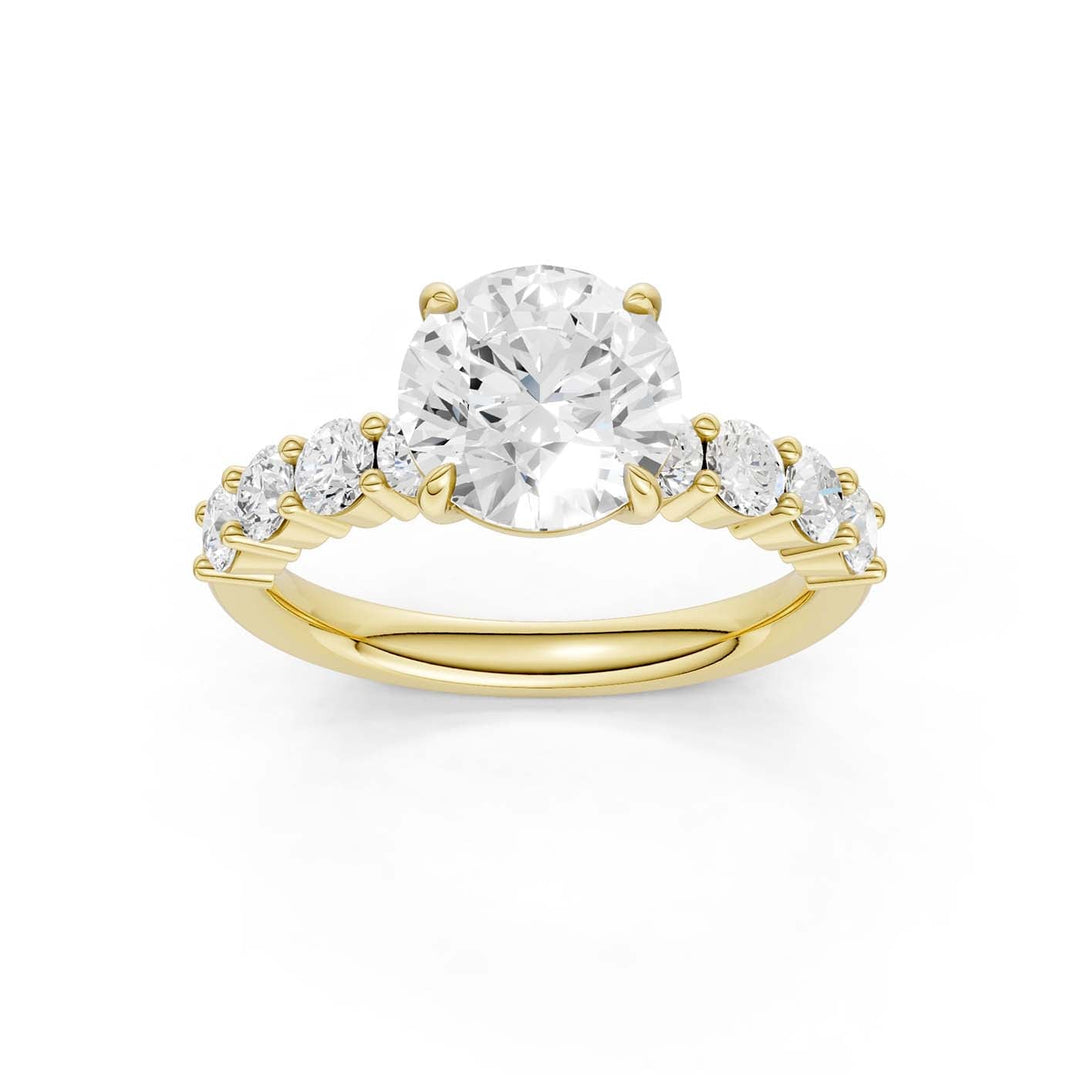 14K 2.75CT Lab Grown Diamond Engagement Ring