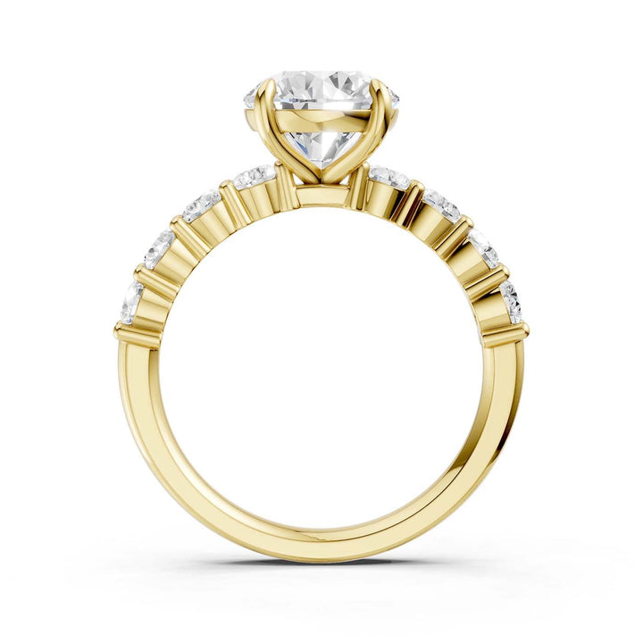 14K 2.75CT Lab Grown Diamond Engagement Ring