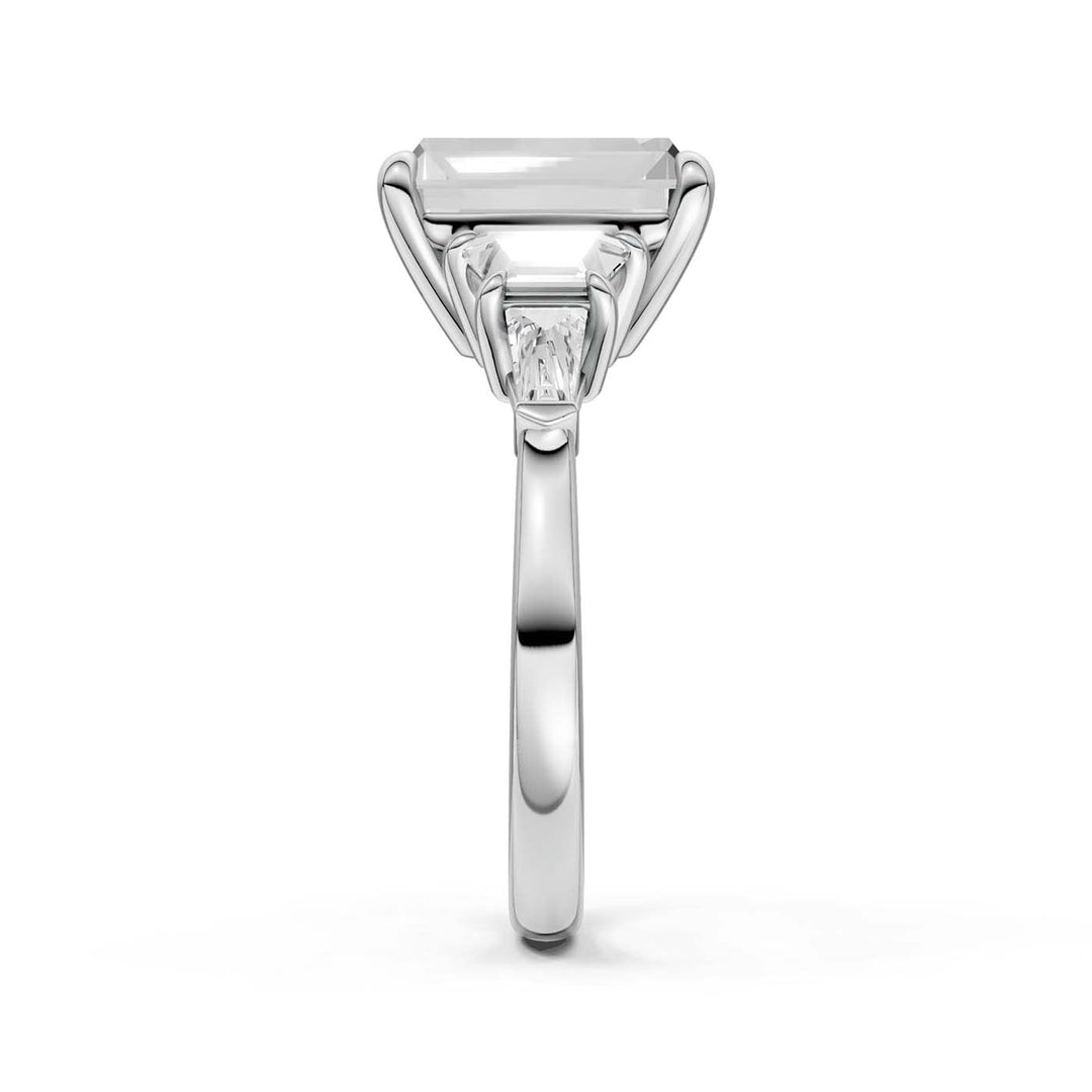 14K 3.78CT Lab Grown Diamond Engagement Ring