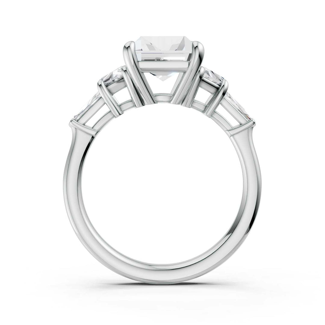14K 3.78CT Lab Grown Diamond Engagement Ring
