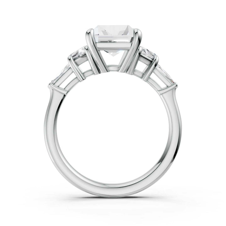 14K 3.78CT Lab Grown Diamond Engagement Ring