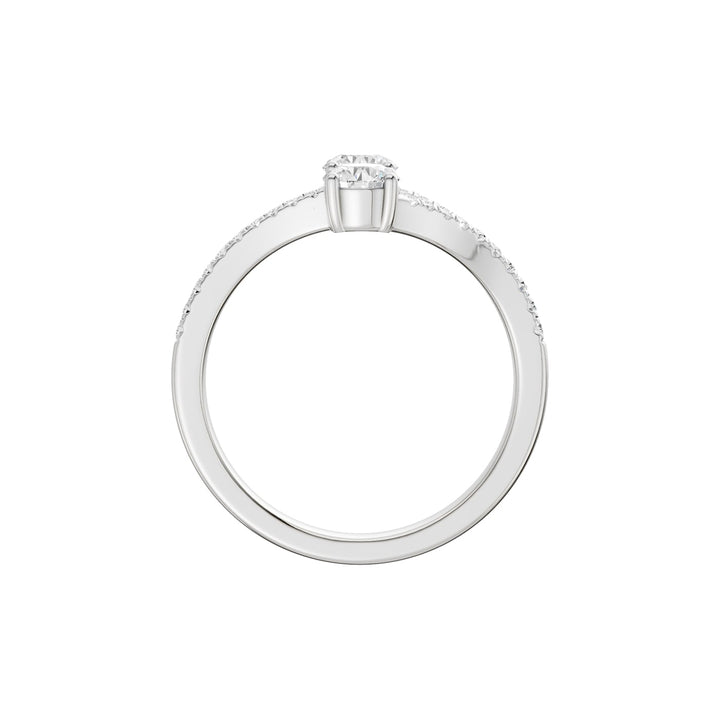 14K 1.00CT Lab Grown Diamond Fancy Ring