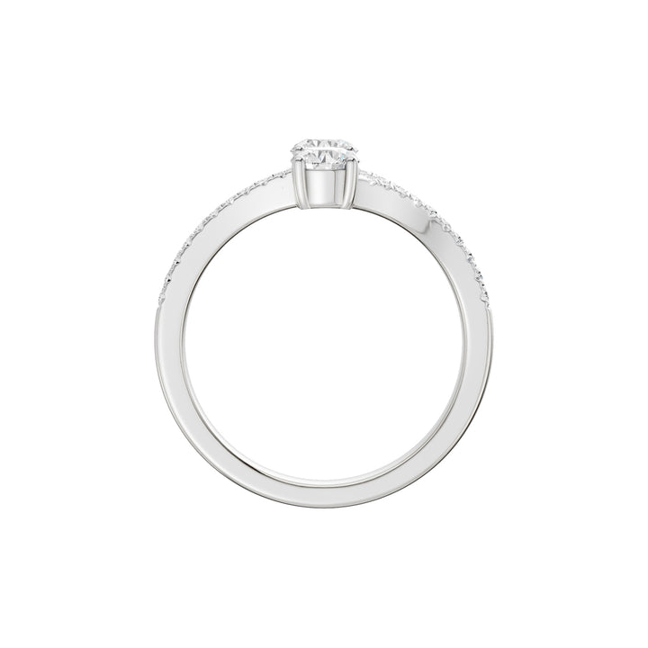14K 1.00CT Lab Grown Diamond Fancy Ring