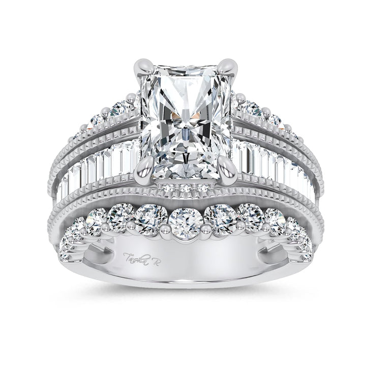 14K 5.72CT Certified Lab Grown Engagement Ring