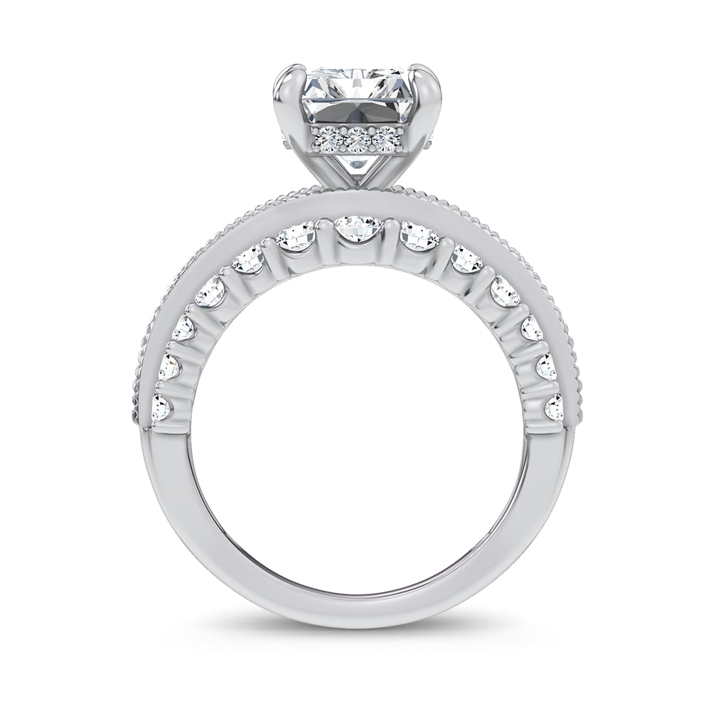 14K 5.72CT Certified Lab Grown Engagement Ring