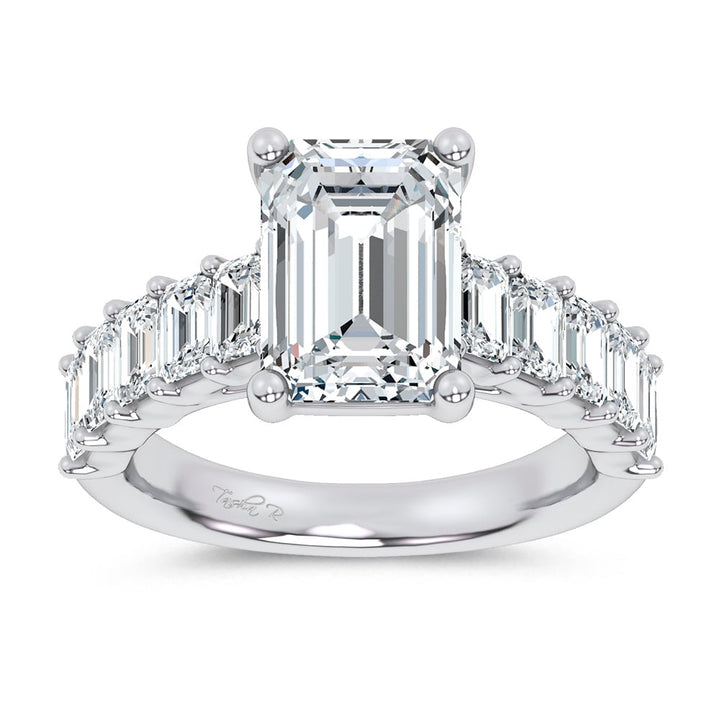 14K 4.79CT Lab Diamond Ring