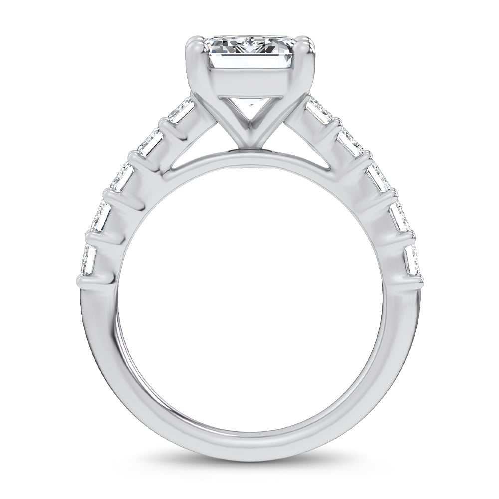 14K 4.79CT Lab Diamond Ring