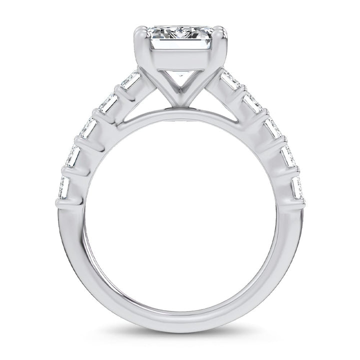 14K 4.79CT Lab Diamond Ring