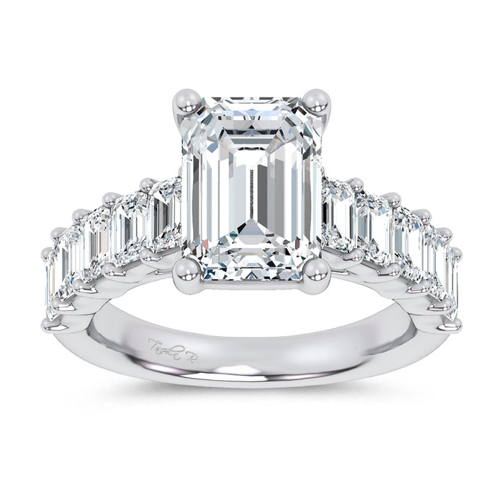 14K 4.79CT Lab Diamond Ring