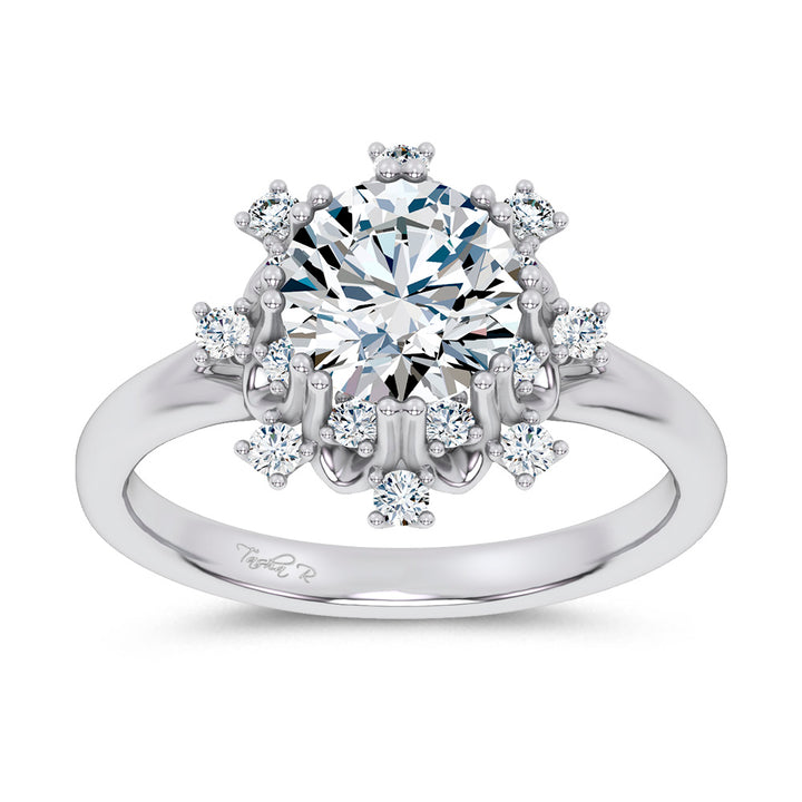 14K 2.00CT Lab Diamond  Ring