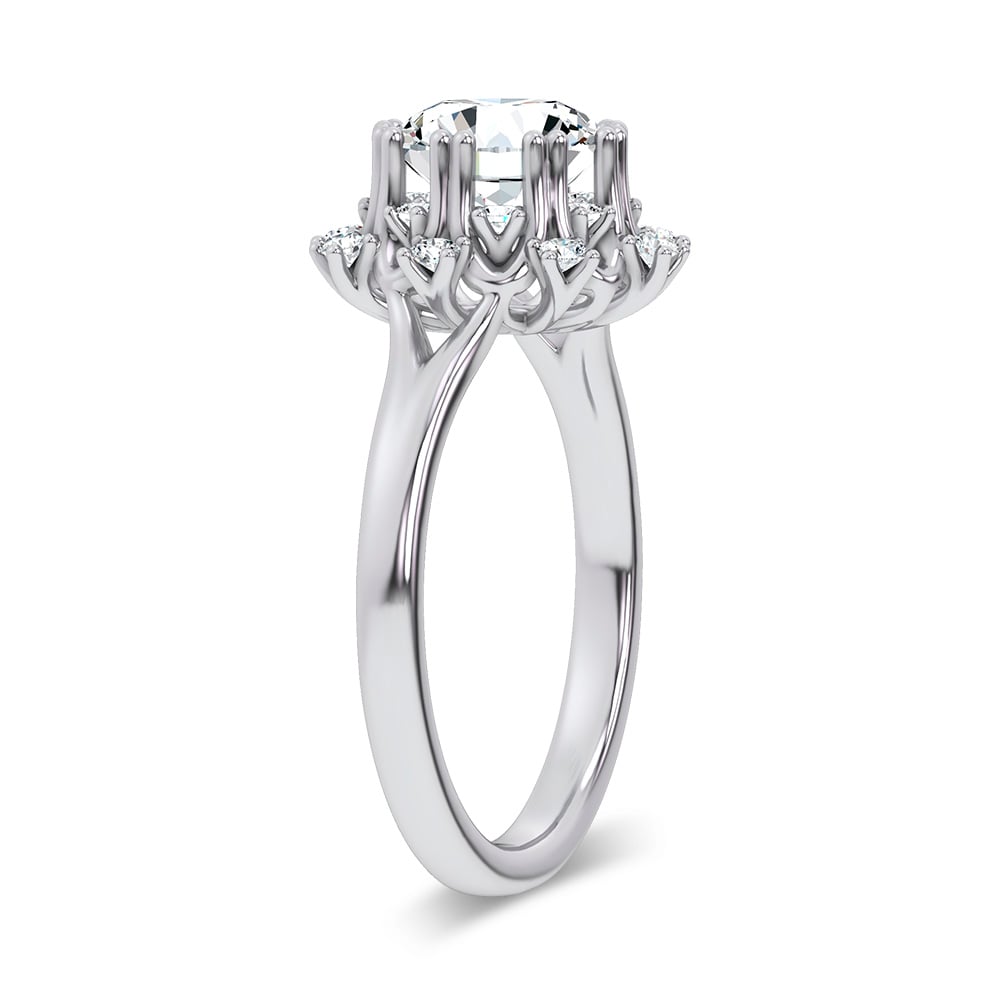 14K 2.00CT Lab Diamond  Ring