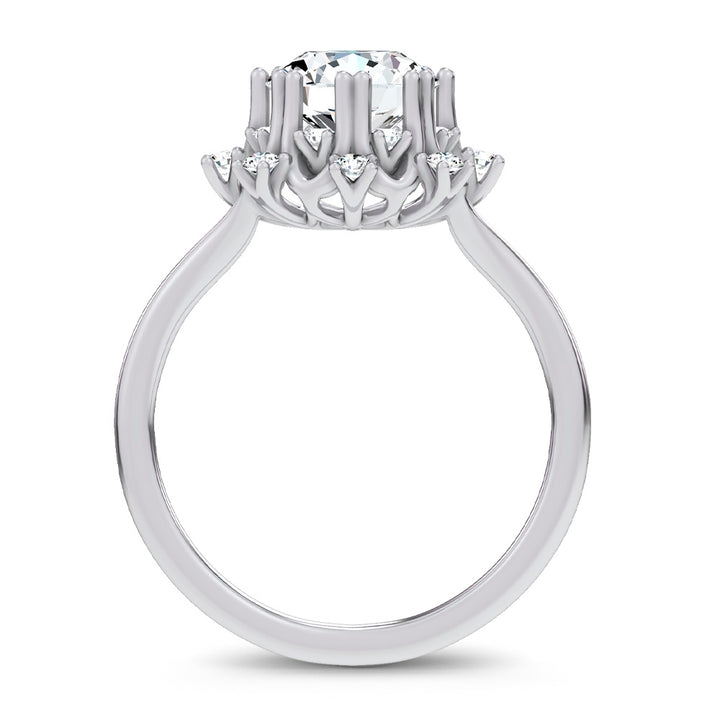 14K 2.00CT Lab Diamond  Ring
