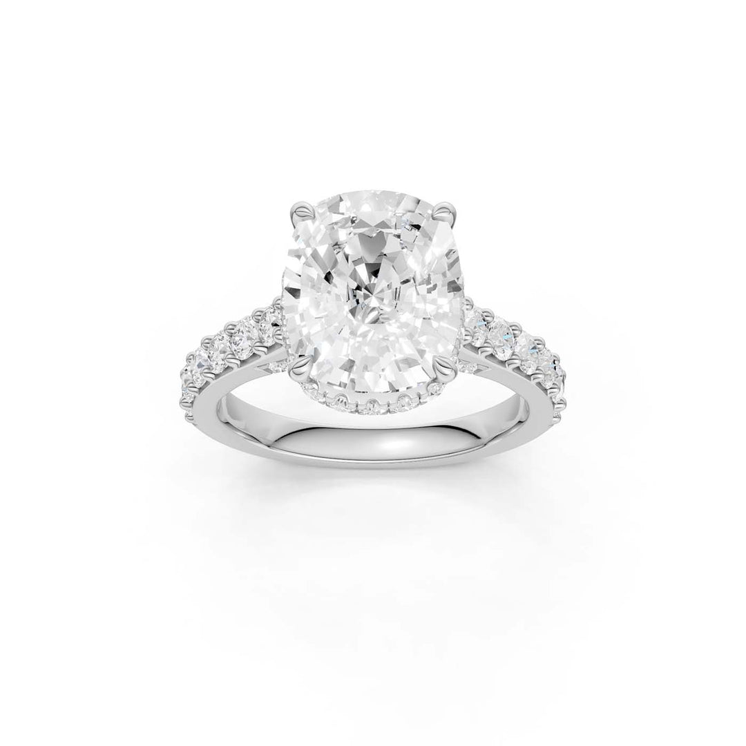 14K 6.00CT Lab Grown Diamond Engagement Ring