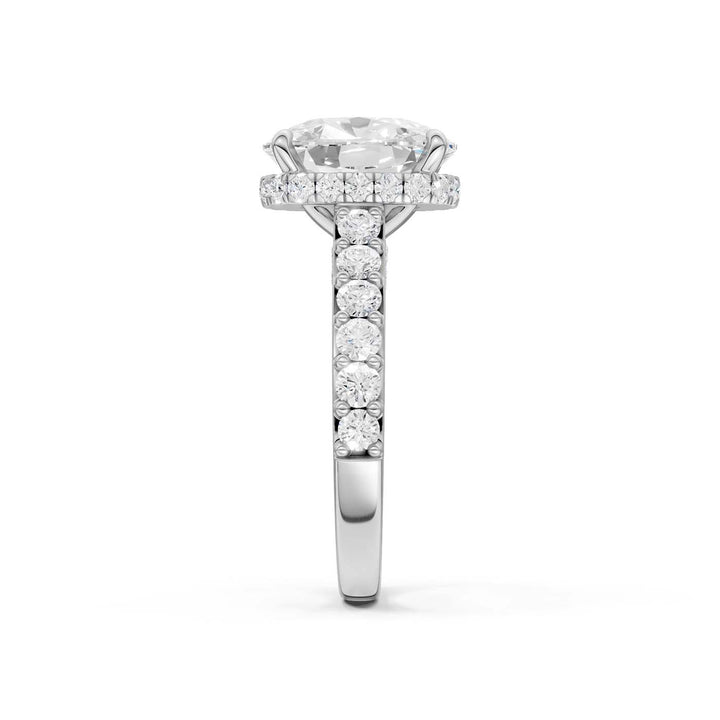 14K 6.00CT Lab Grown Diamond Engagement Ring