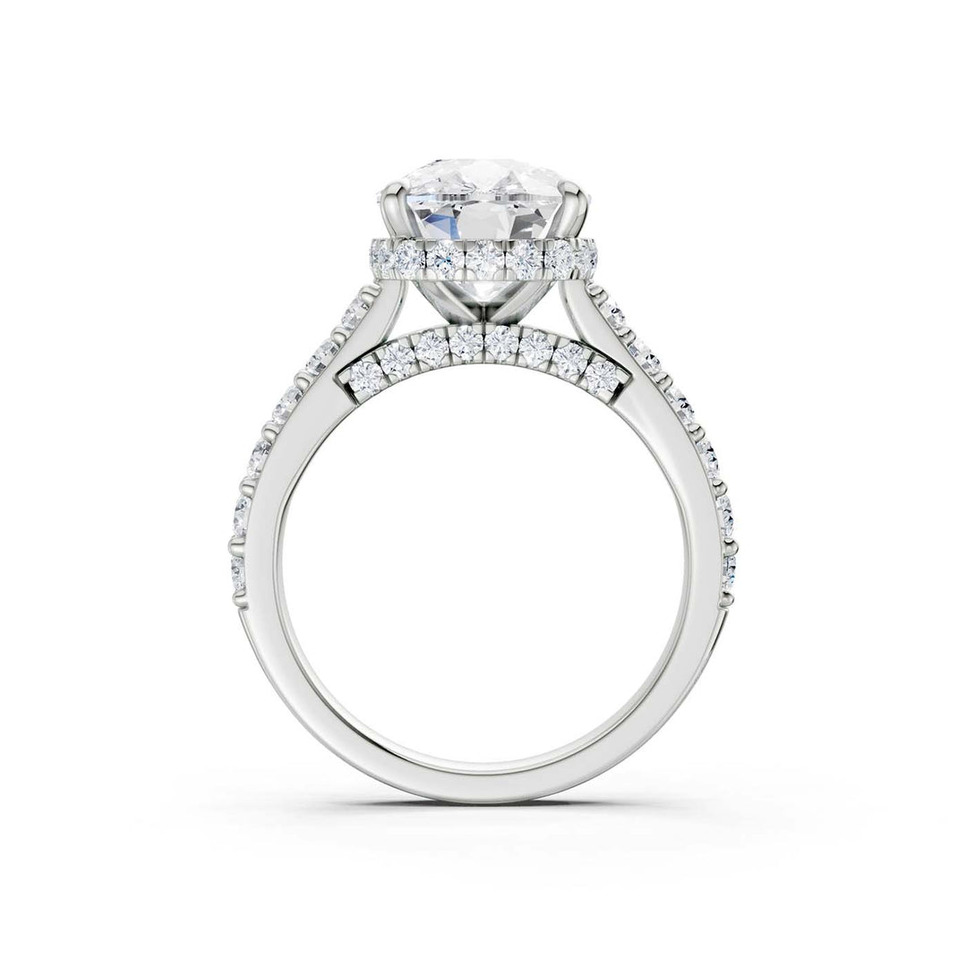 14K 6.00CT Lab Grown Diamond Engagement Ring