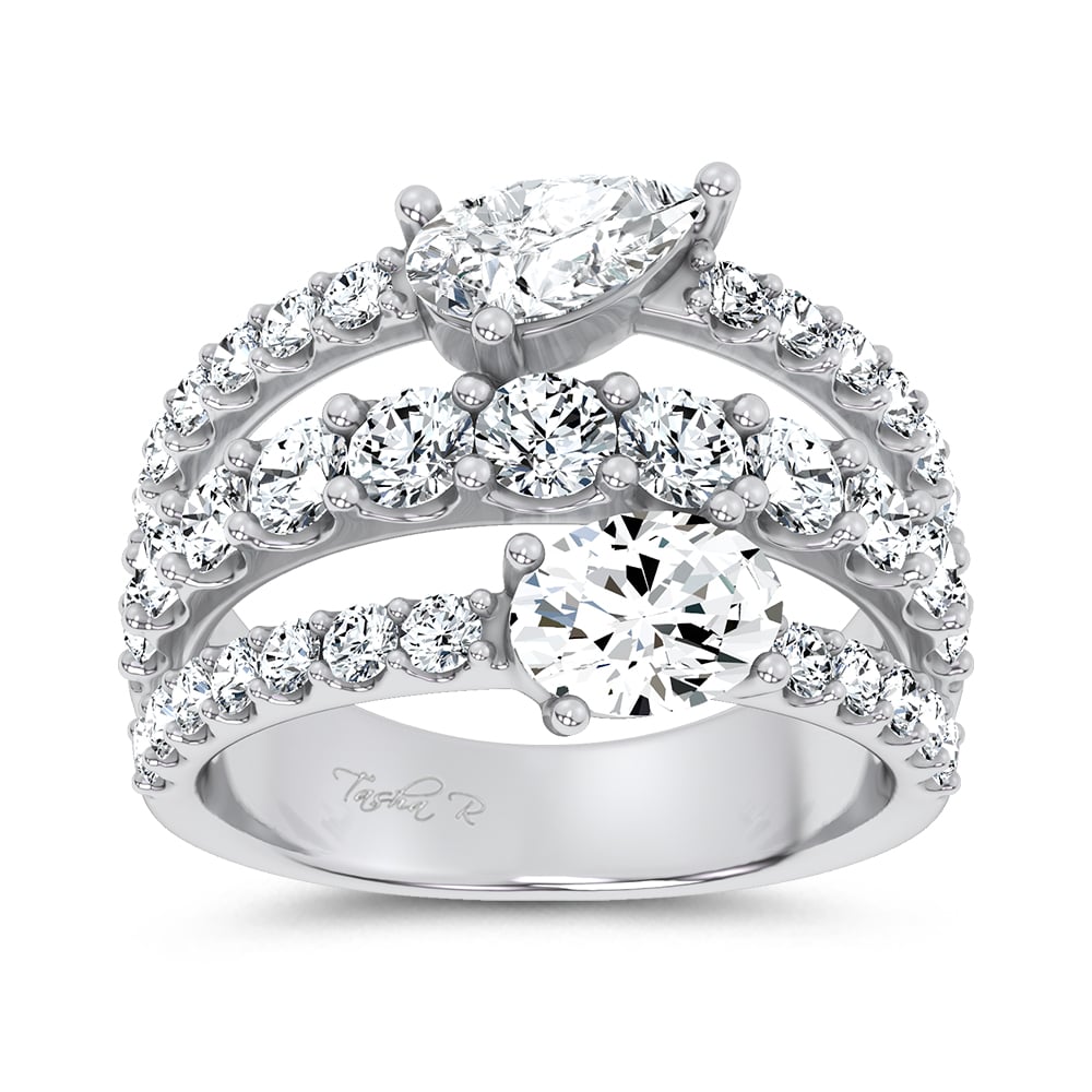 14K 2.93CT Certified Lab Grown Ring
