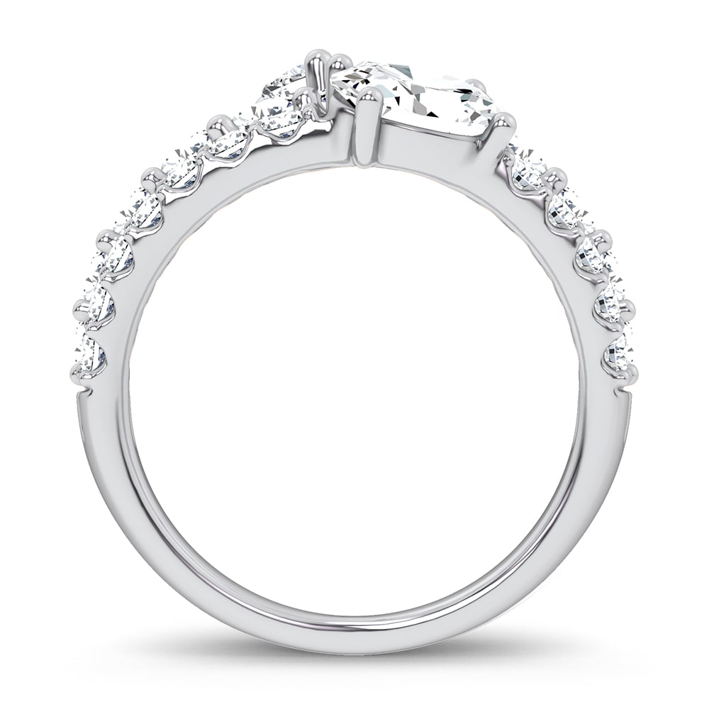 14K 2.93CT Certified Lab Grown Ring