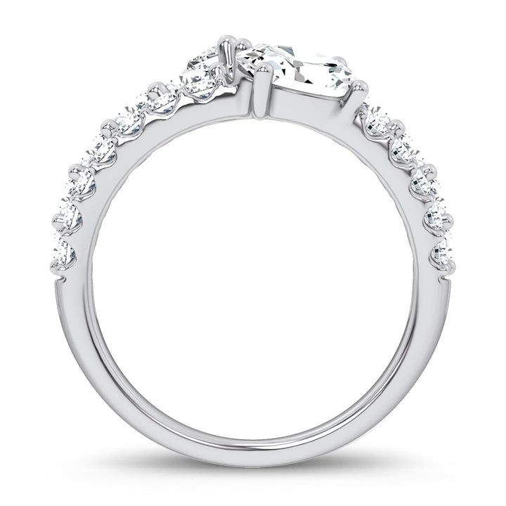 14K 2.93CT Certified Lab Grown Ring