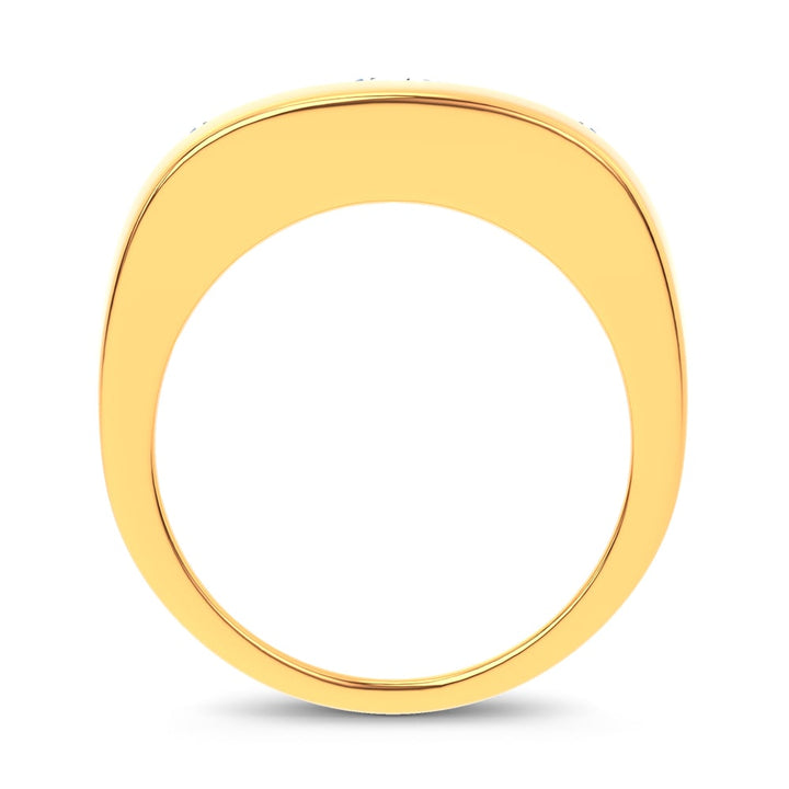 14k 3.20CT Certified Lab Grown Mens Ring