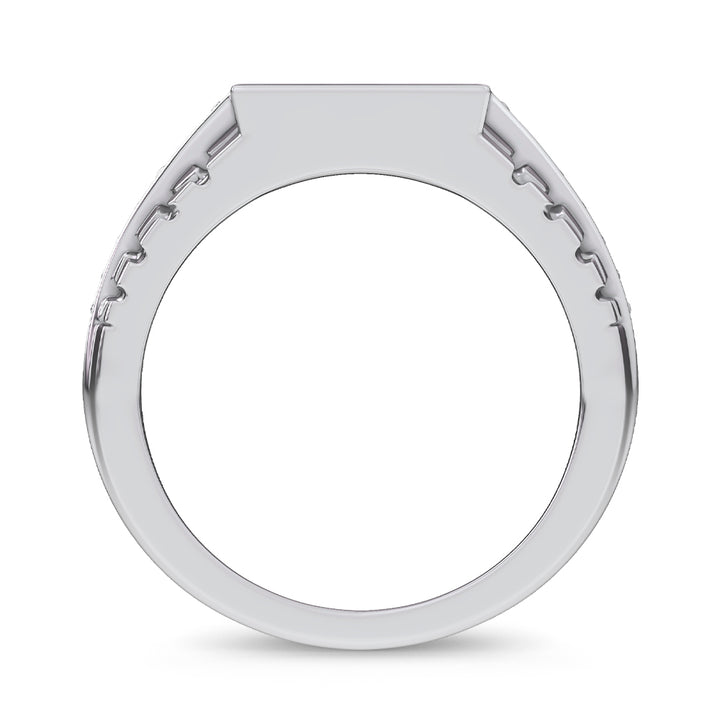 14K 1.50CT LAB GROWN Diamond Mens Ring