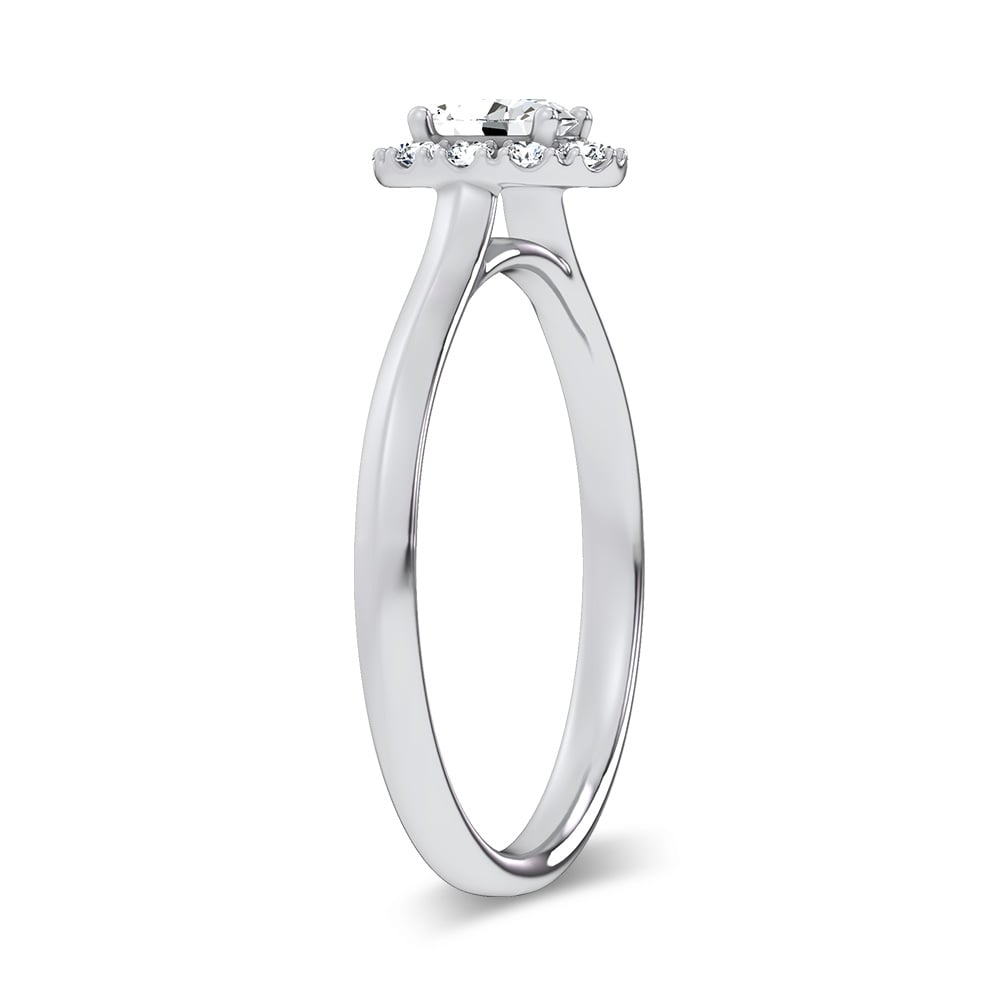 14K 0.33CT Certified Lab Grown Promise Ring