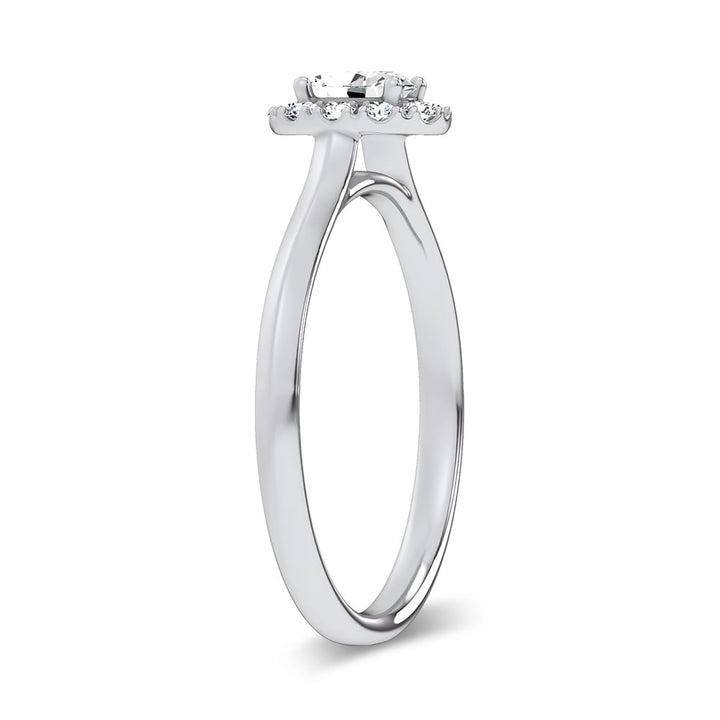 14K 0.33CT Certified Lab Grown Promise Ring