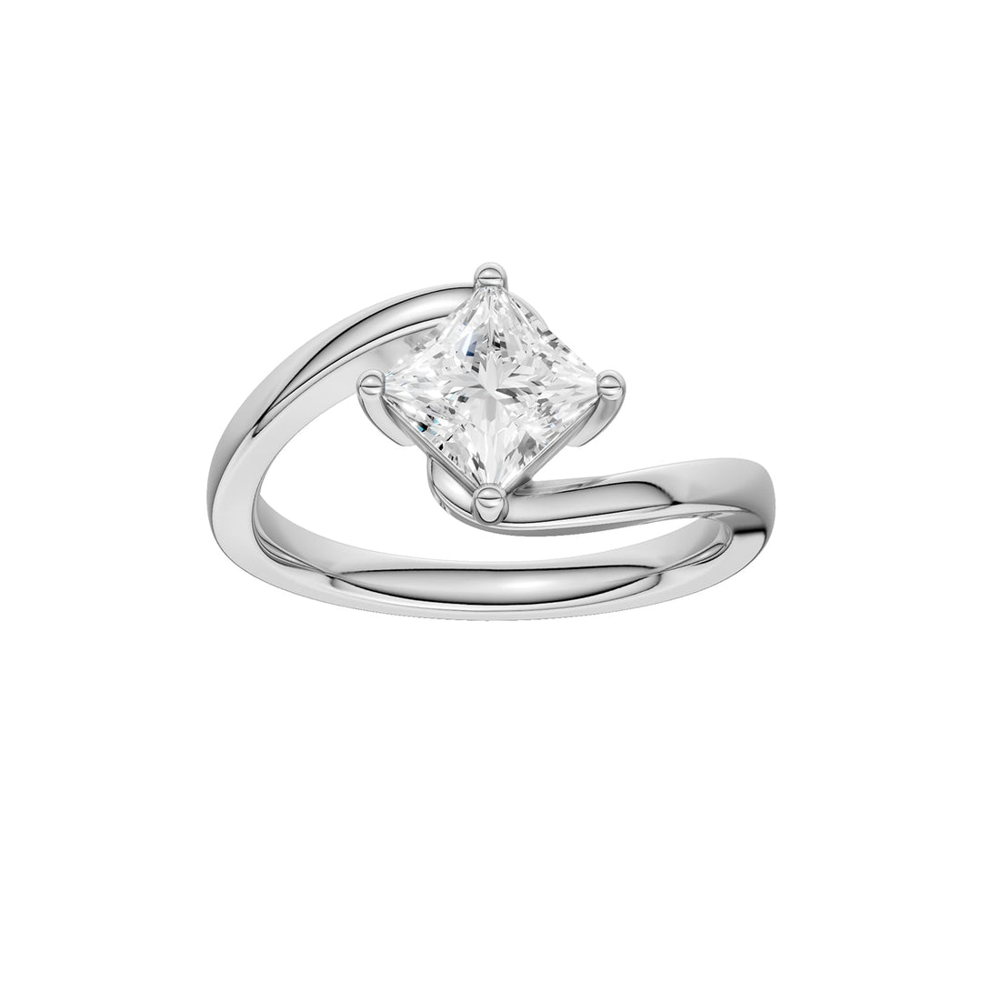 14K 1.00CT Certified Lab Grown Diamond Ring