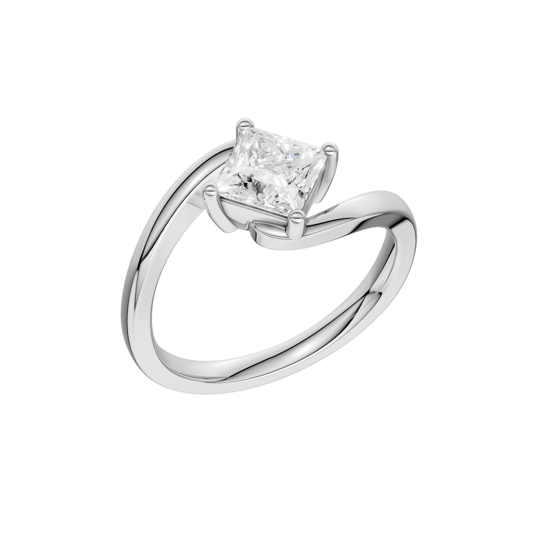 14K 1.00CT Certified Lab Grown Diamond Ring
