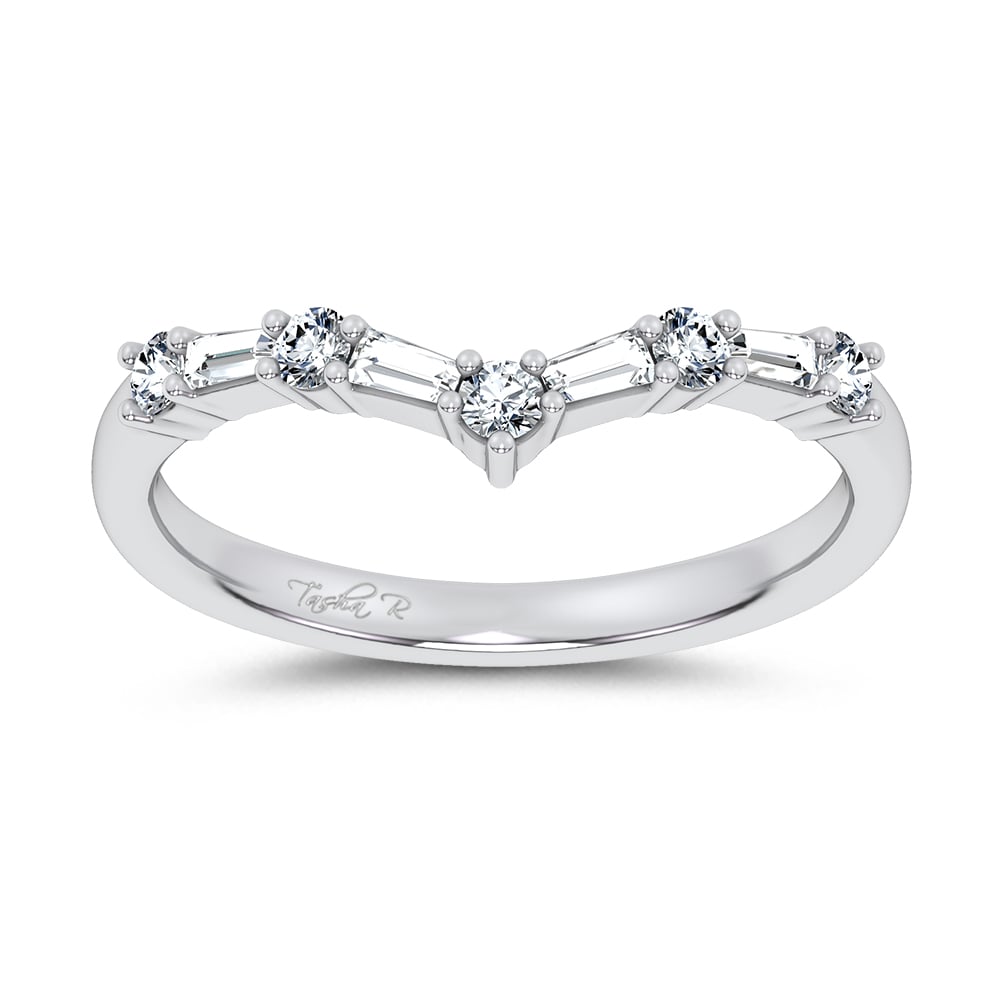 14K 0.21CT Certified Lab Grown  Diamond Enhancer Band