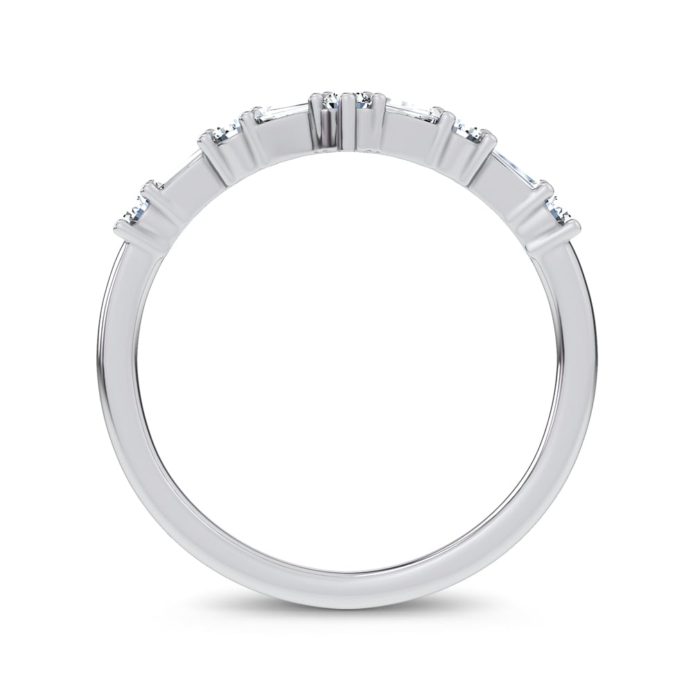 14K 0.21CT Certified Lab Grown  Diamond Enhancer Band