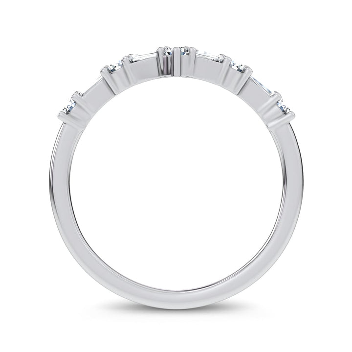 14K 0.21CT Certified Lab Grown  Diamond Enhancer Band