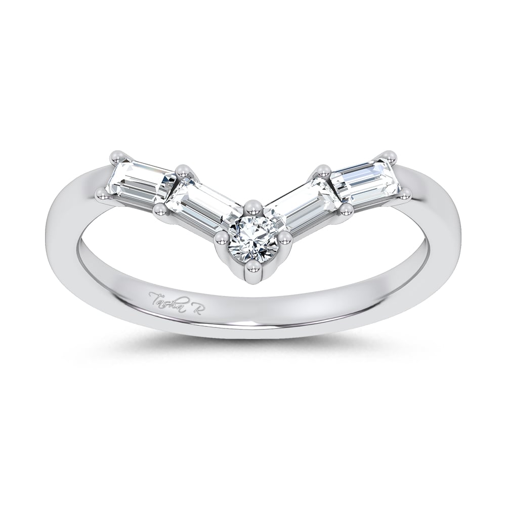 14K 0.25CT Certified Lab Grown  Diamond Enhancer Band