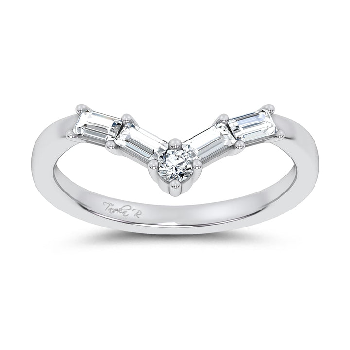 14K 0.25CT Certified Lab Grown  Diamond Enhancer Band