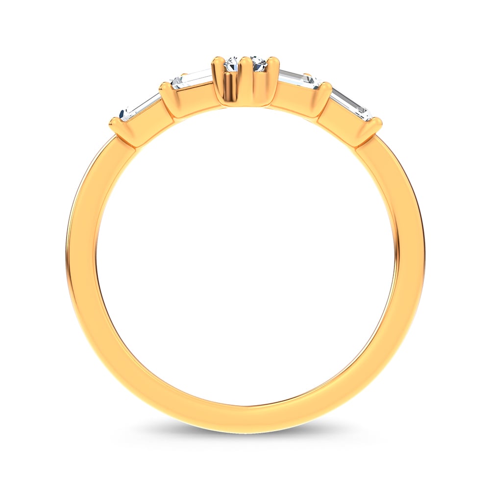 14K 0.25CT Certified Lab Grown  Diamond Enhancer Band