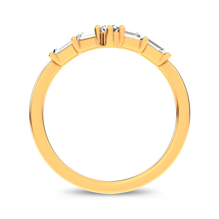 14K 0.25CT Certified Lab Grown  Diamond Enhancer Band