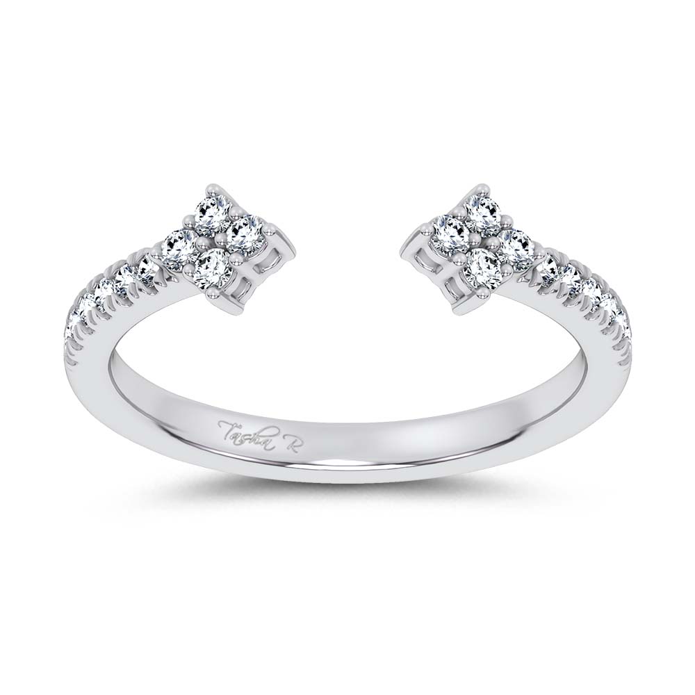14K 0.20CT Certified Lab Grown  Diamond Enhancer Band